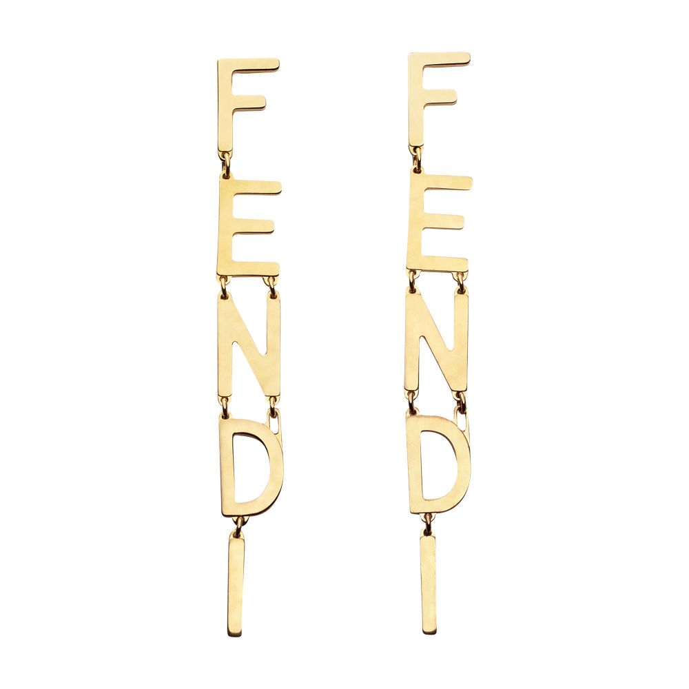 FENDI Signature Earrings