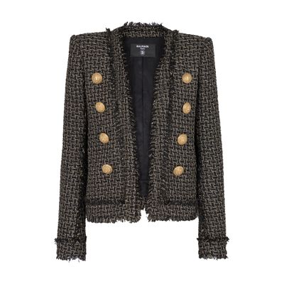 Balmain Tweed lurex jacket