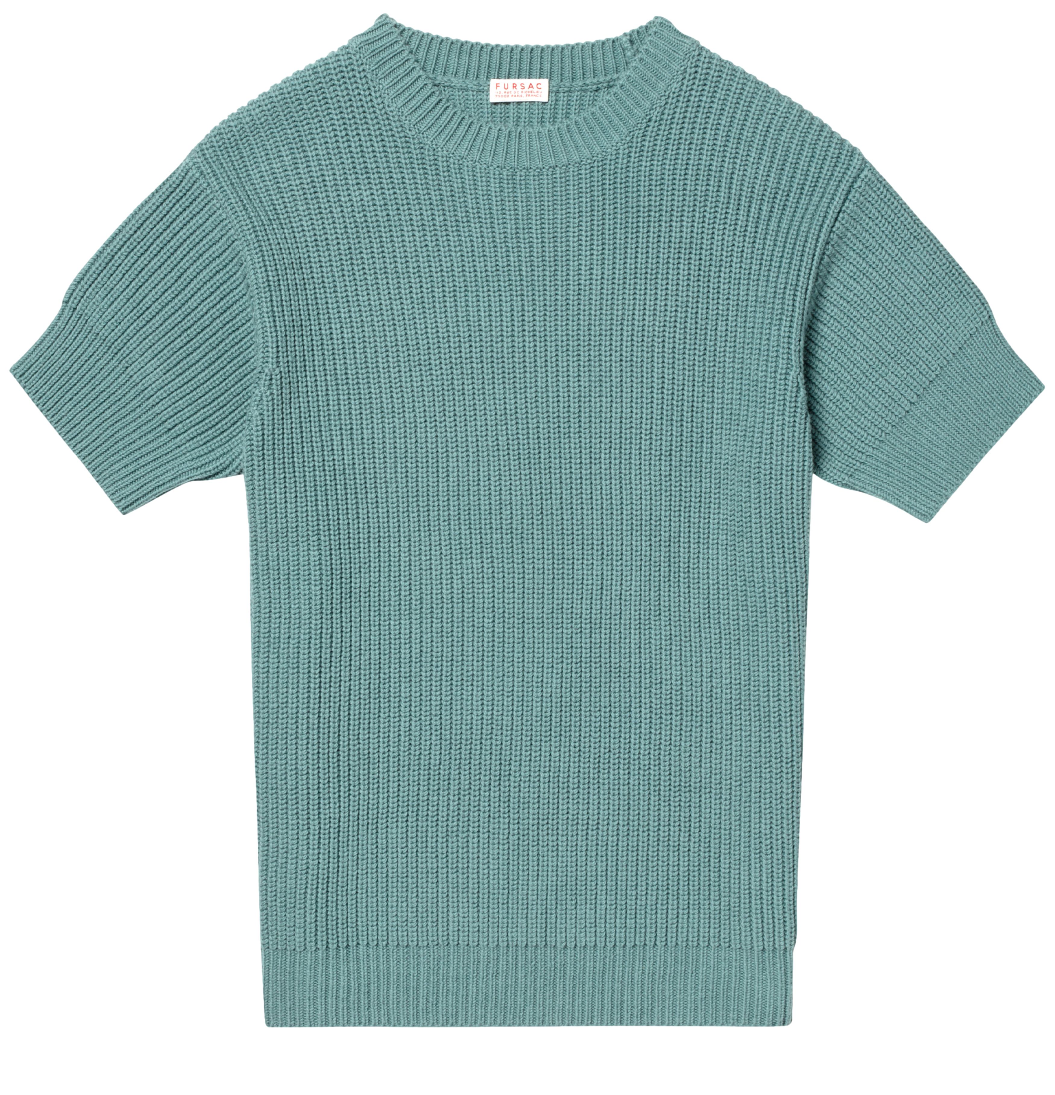  Ribbed wool and cotton sweater