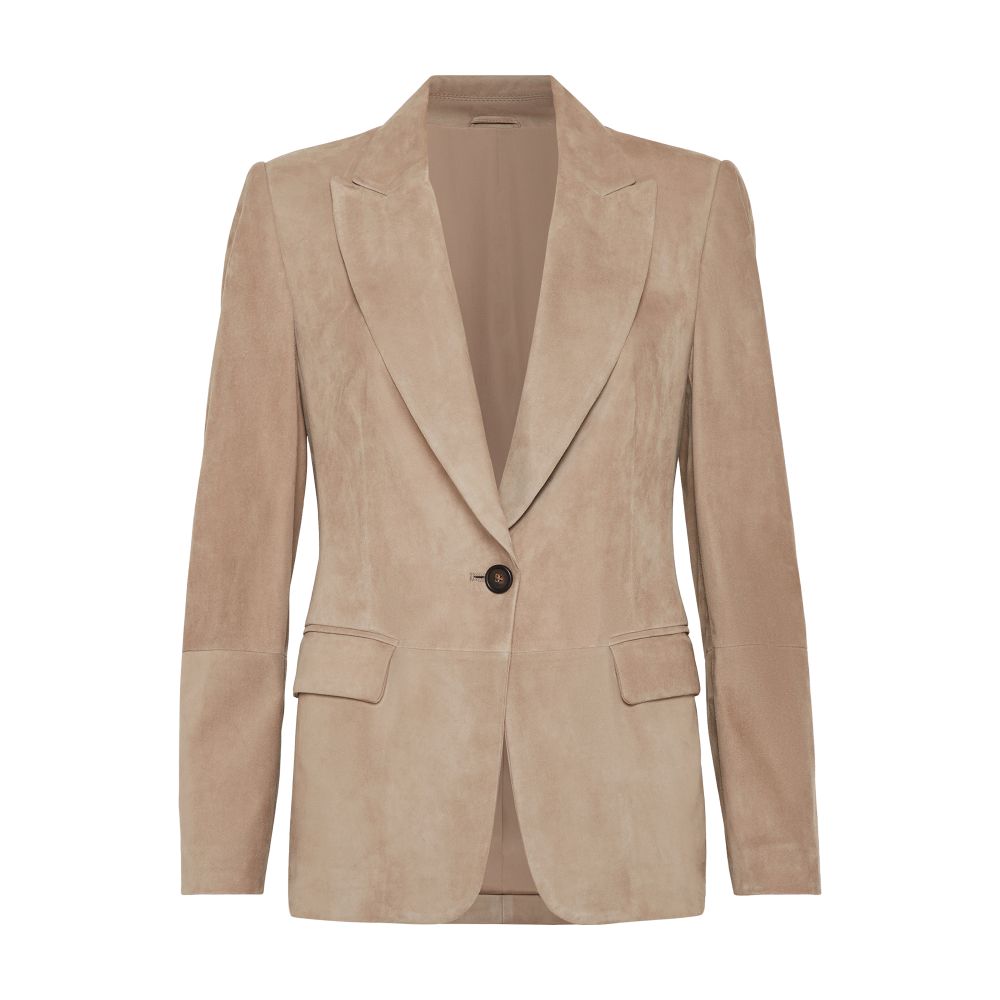 Brunello Cucinelli Suede blazer