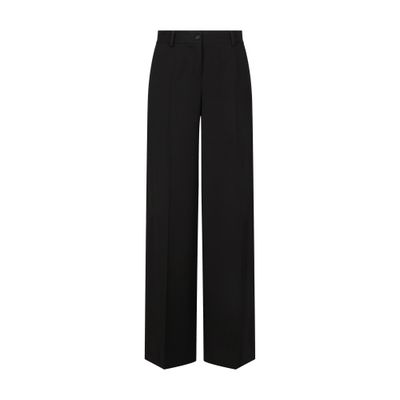 Dolce & Gabbana Flared wool gabardine pants