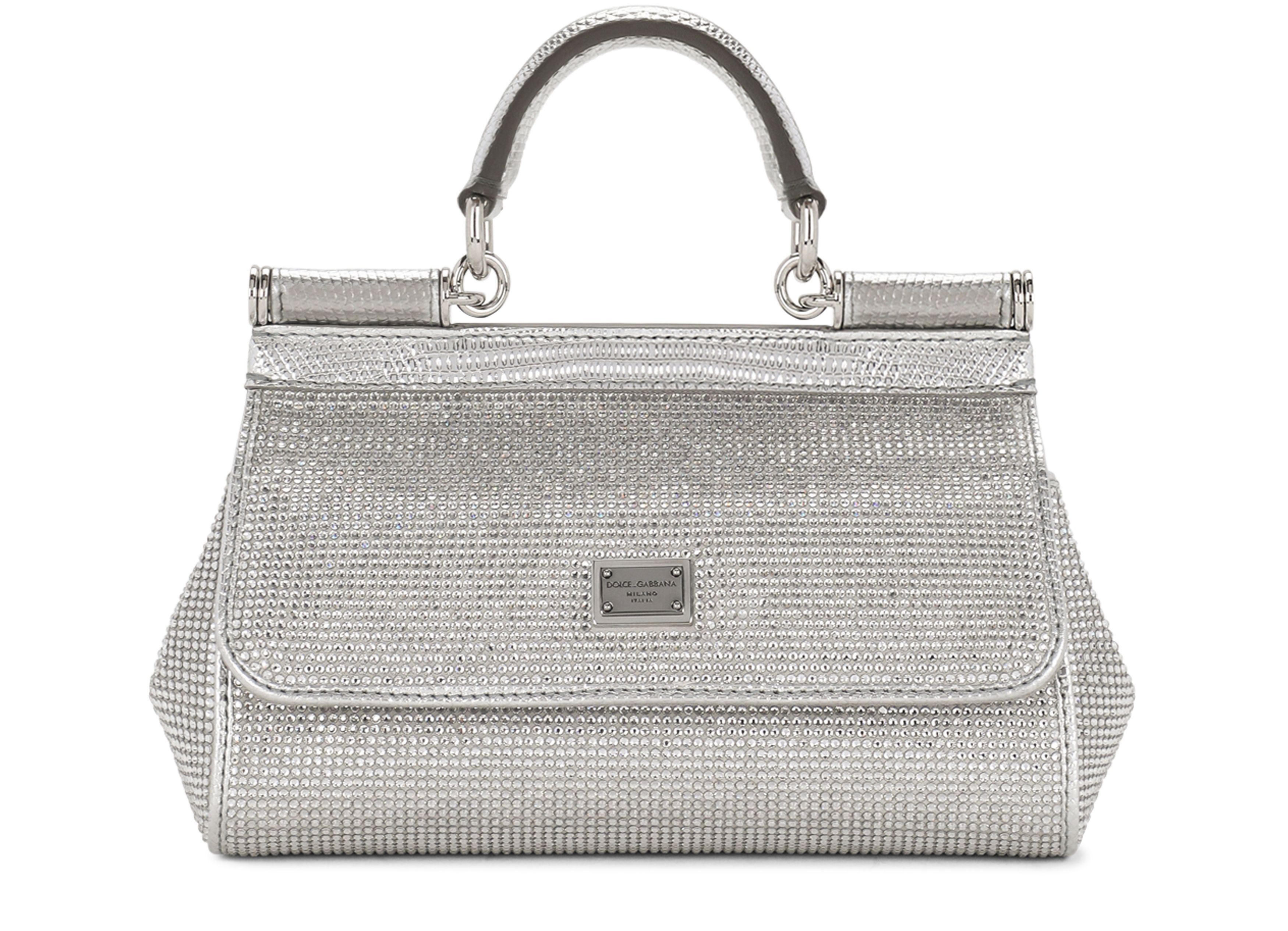 Dolce & Gabbana KIM DOLCE&GABBANA small rhinestone Sicily bag