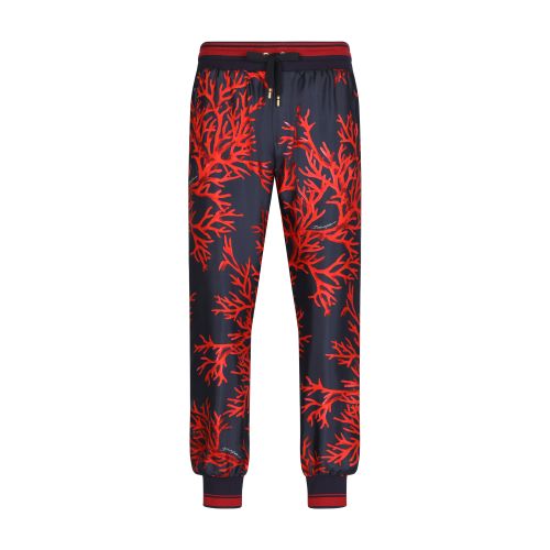 Dolce & Gabbana Silk jogging pants