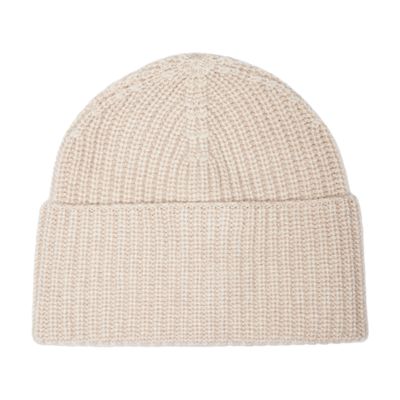 Brunello Cucinelli Cashmere rib knit beanie