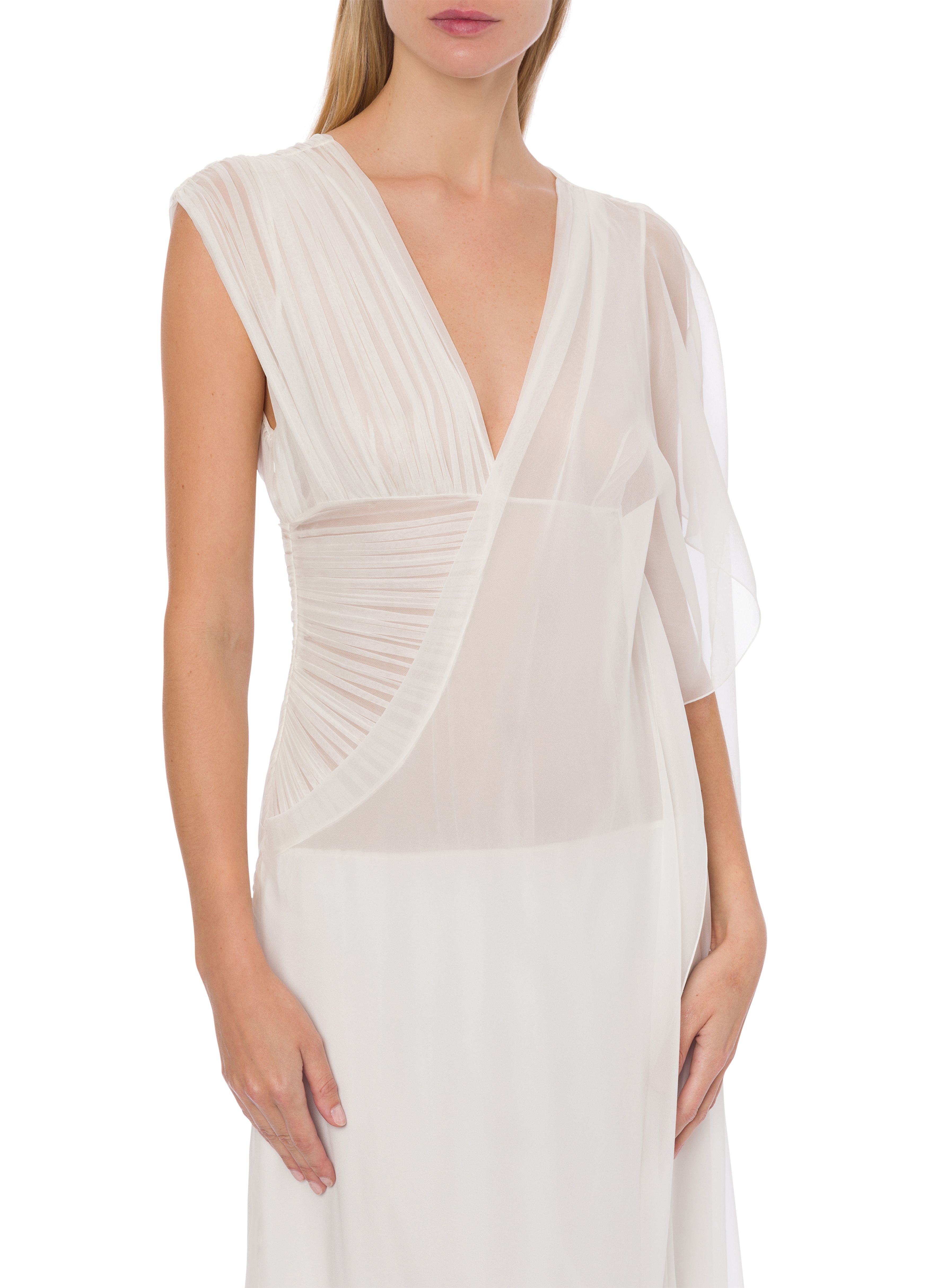 Alberta Ferretti Dress in organic silk chiffon