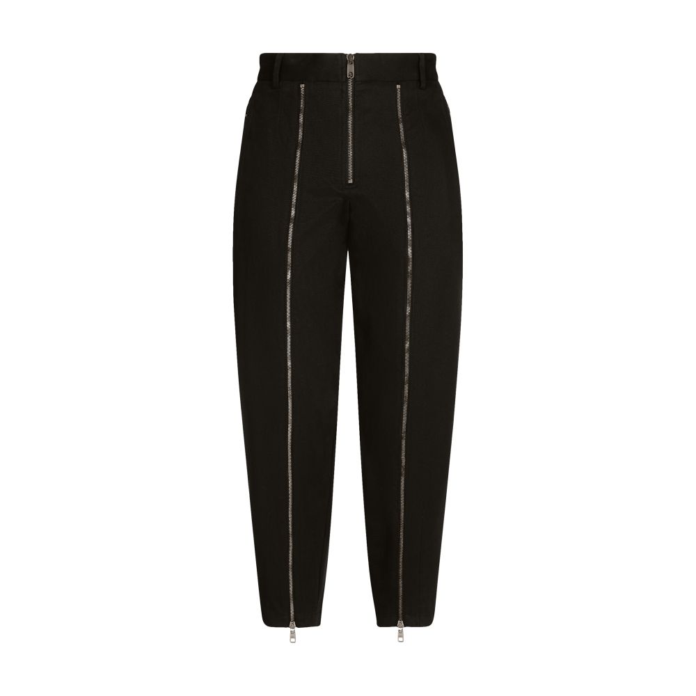 Dolce & Gabbana Washed stretch gabardine pants