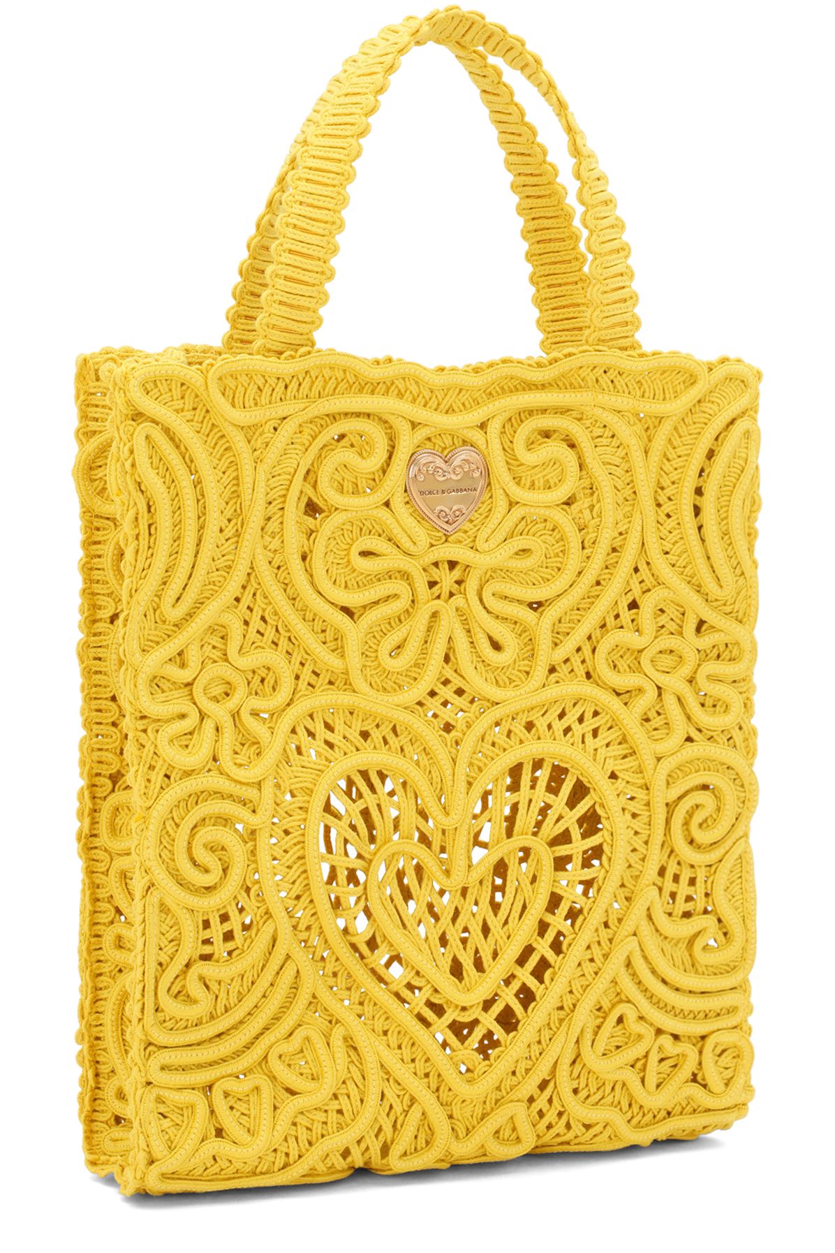 Dolce & Gabbana Small cordonetto lace shopper