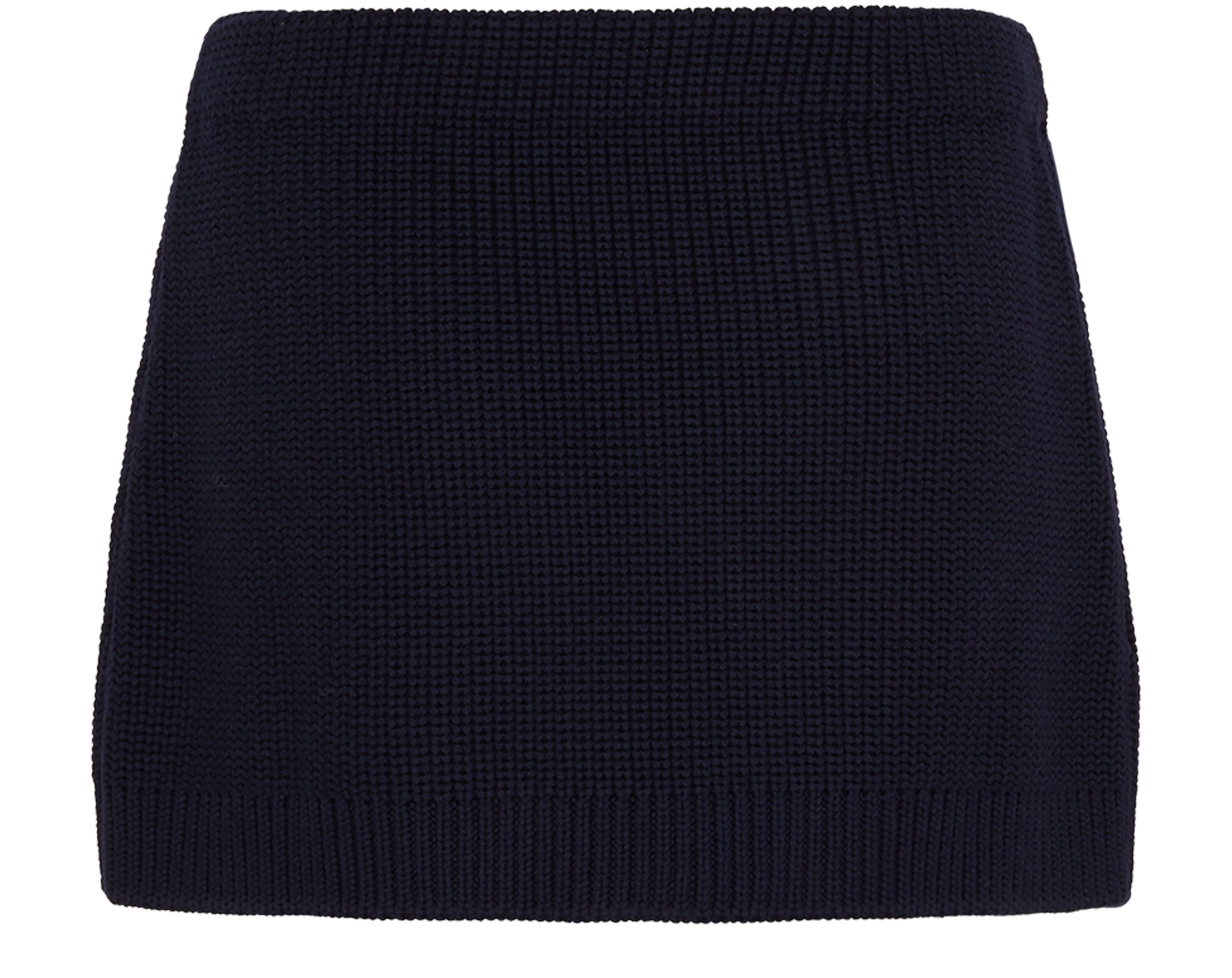 Prada Short woollen skirt