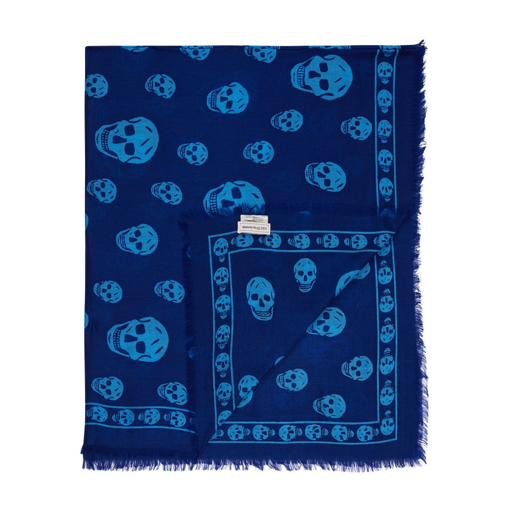 Alexander McQueen Skull Orchid scarf 