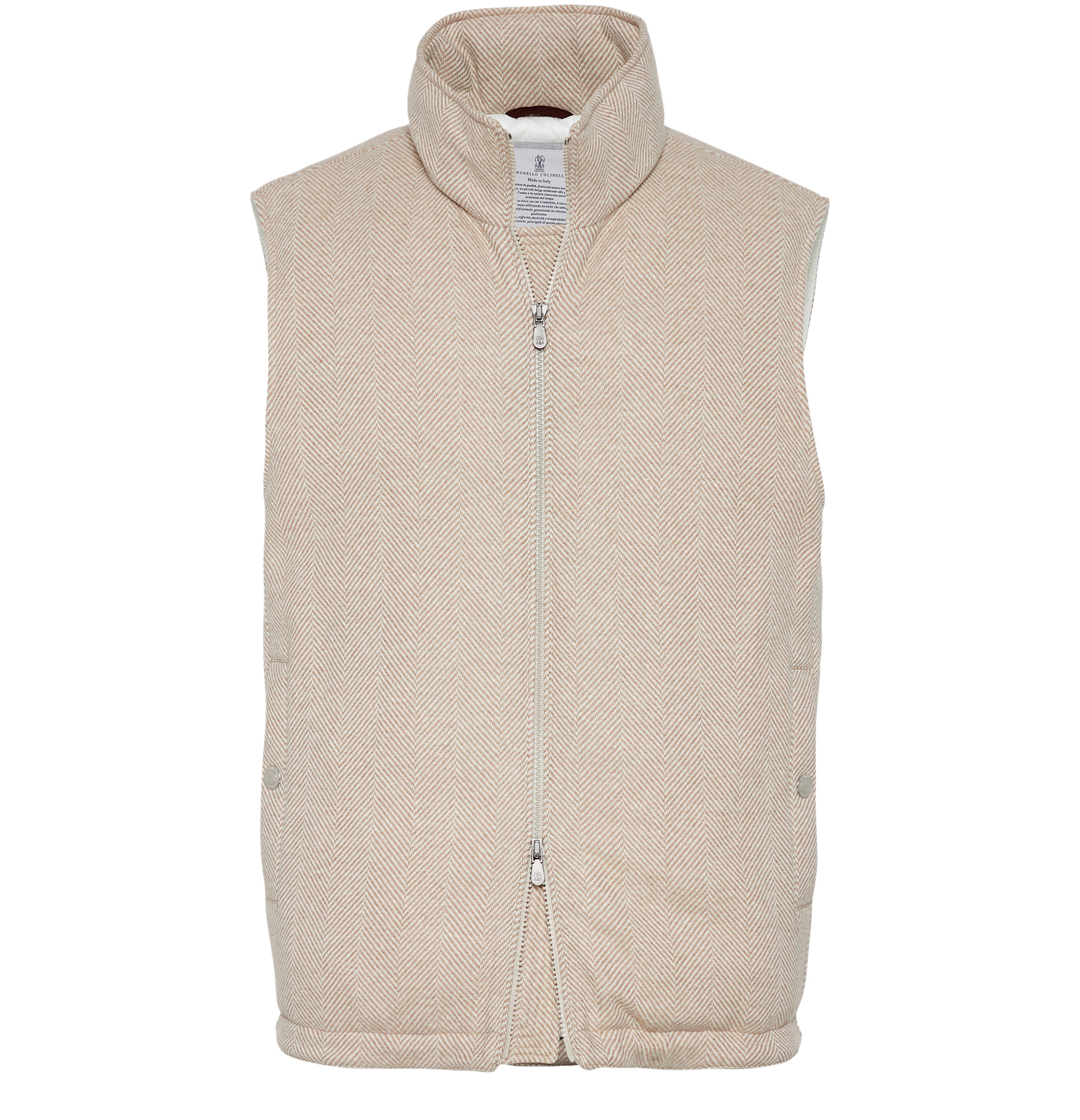 Brunello Cucinelli Chevron down vest