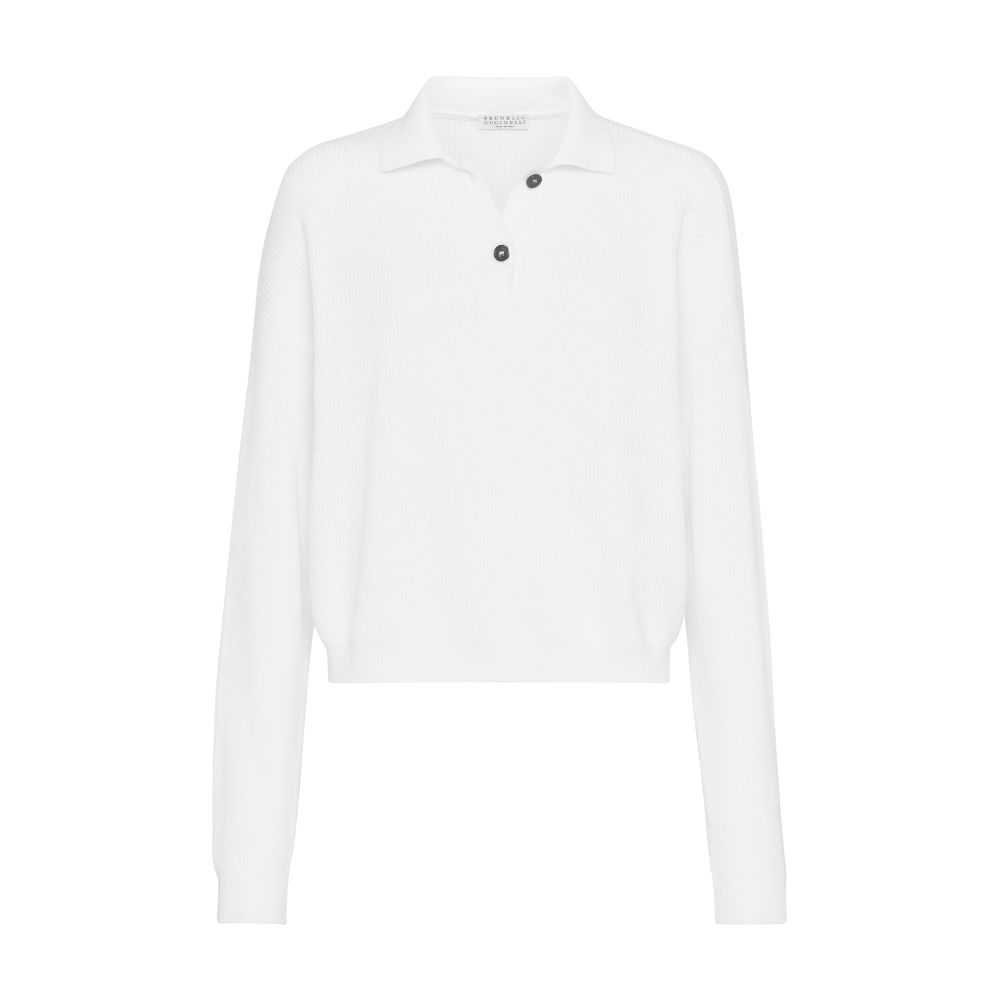 Brunello Cucinelli Polo-style sweater