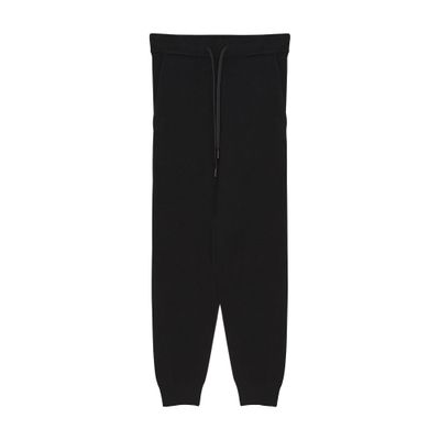 Yves Salomon Knitted joggers