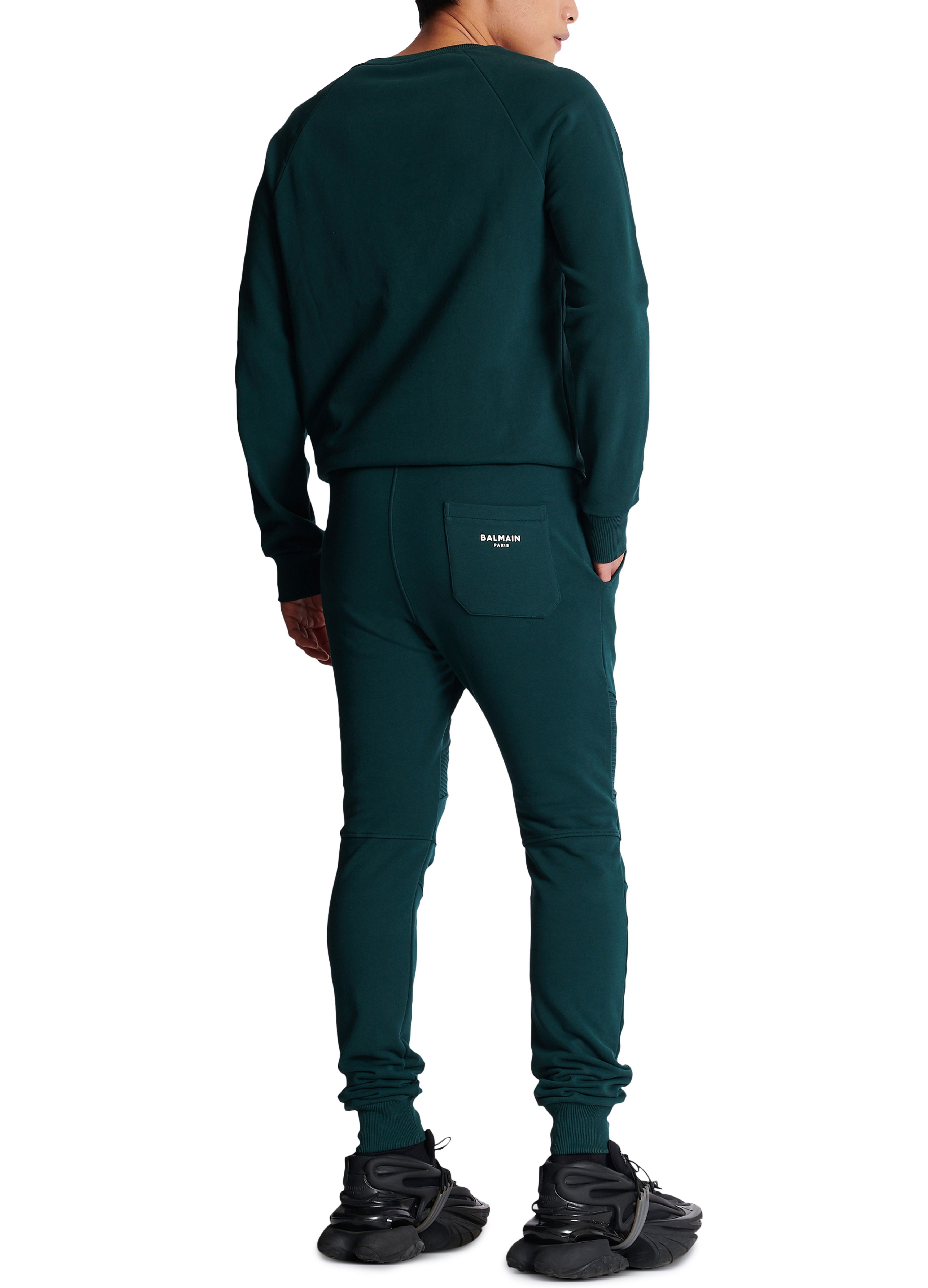 Balmain Balmain ribbed jogging suit