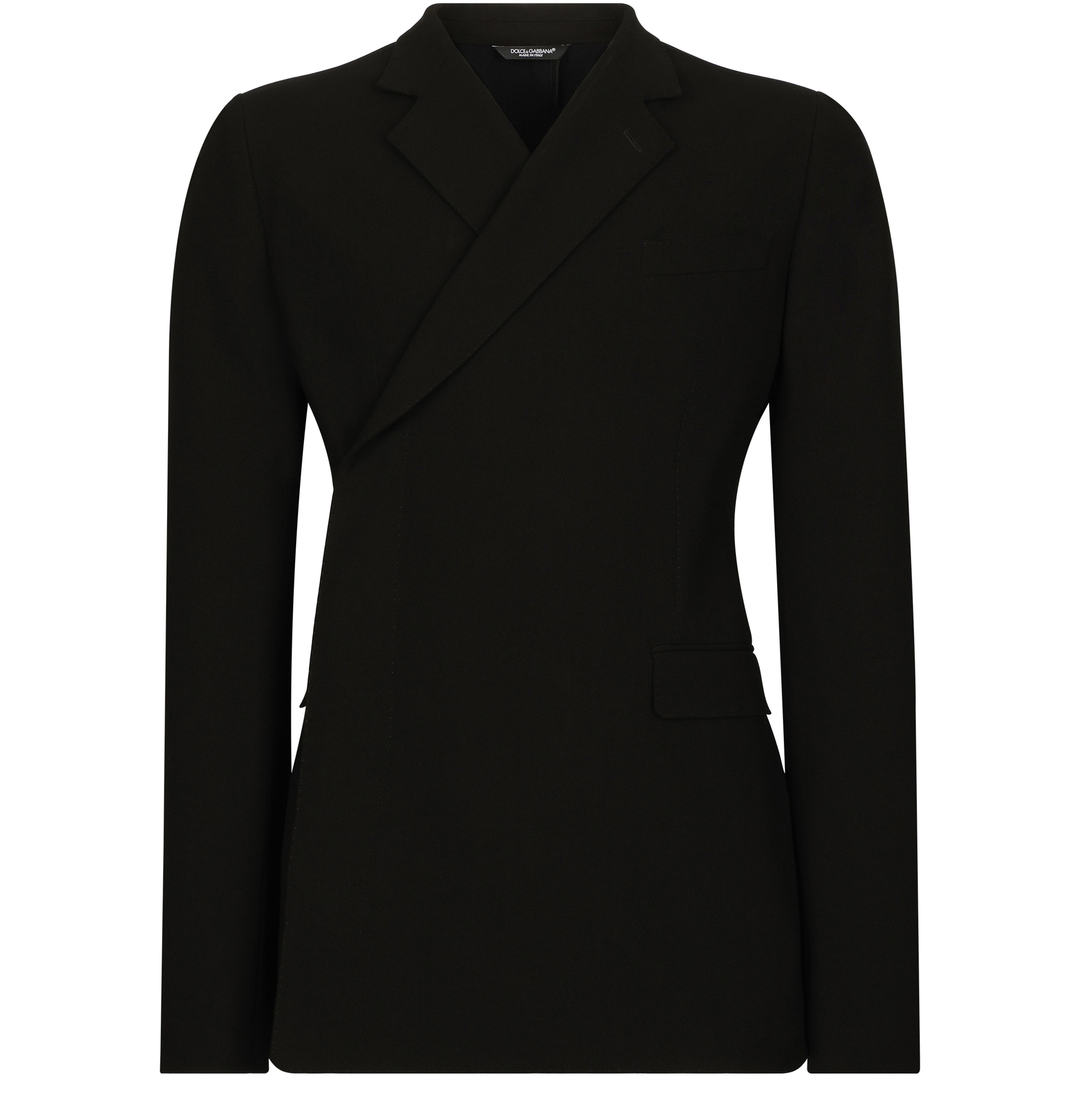 Dolce & Gabbana Double-breasted stretch wool jacket