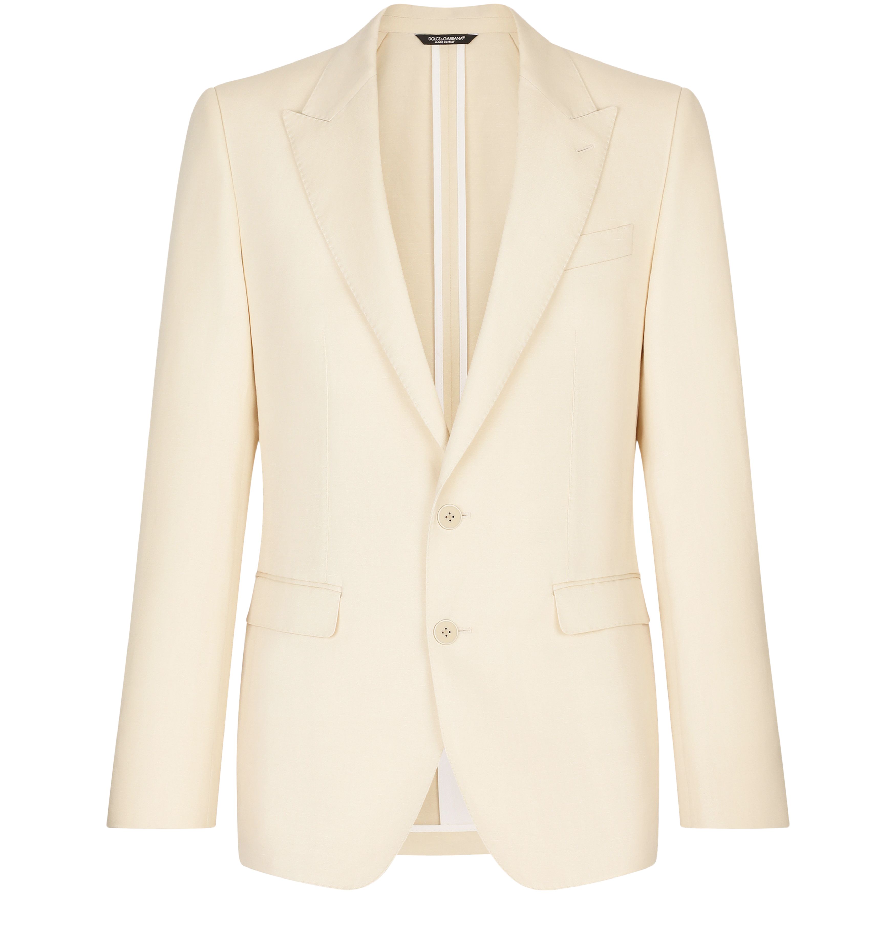 Dolce & Gabbana Taormina Linen, Cotton, and Silk Single-Breasted Jacket