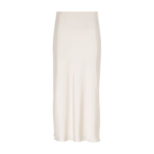 Brunello Cucinelli Satin midi skirt