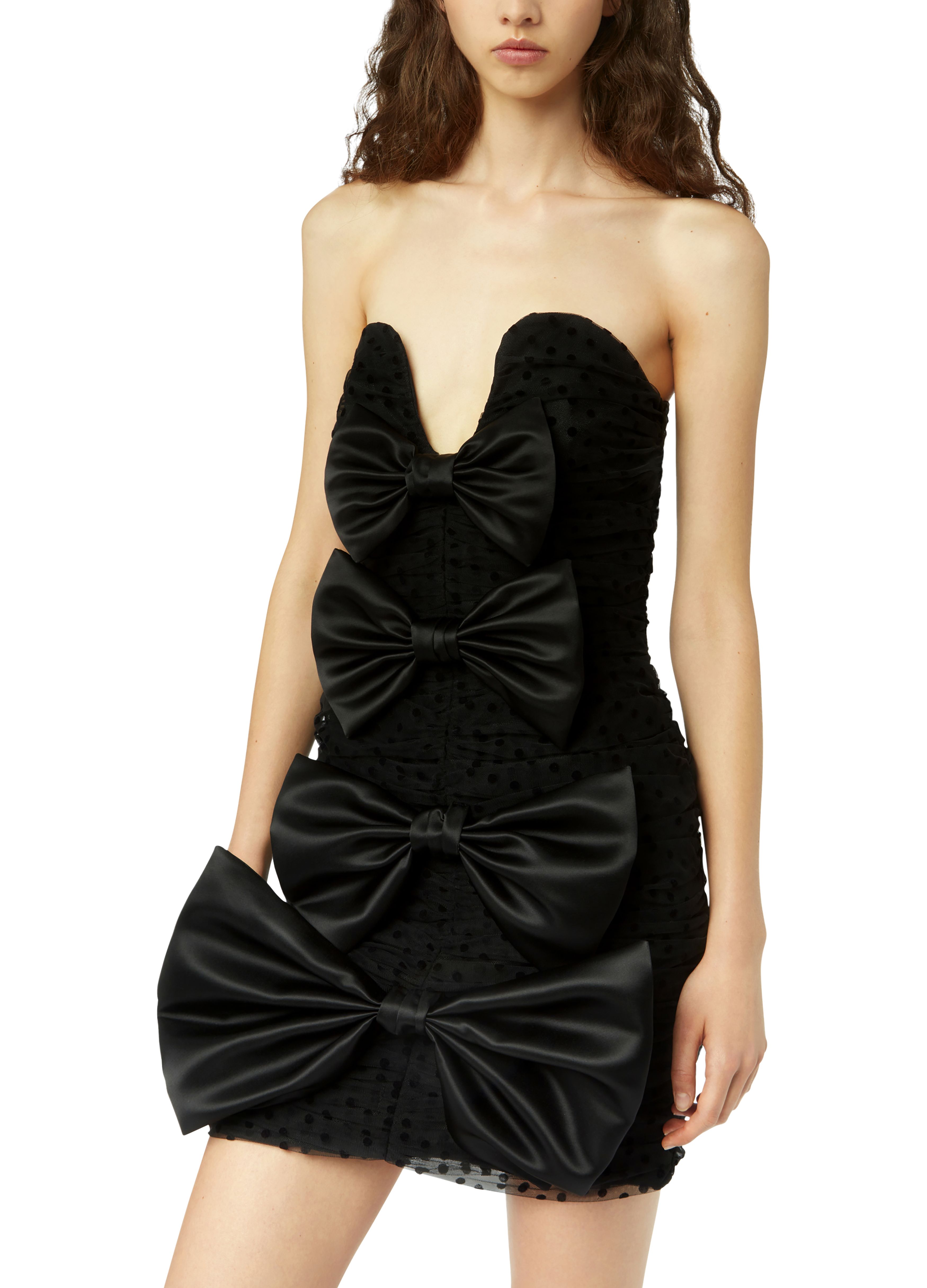 Nina Ricci Bustier dress with bow details