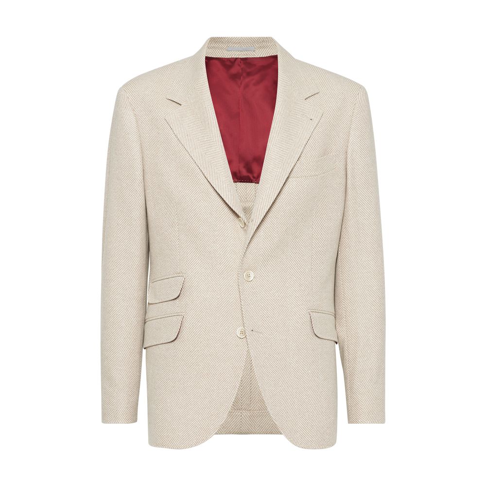 Brunello Cucinelli Wool and cashmere Cavallo blazer