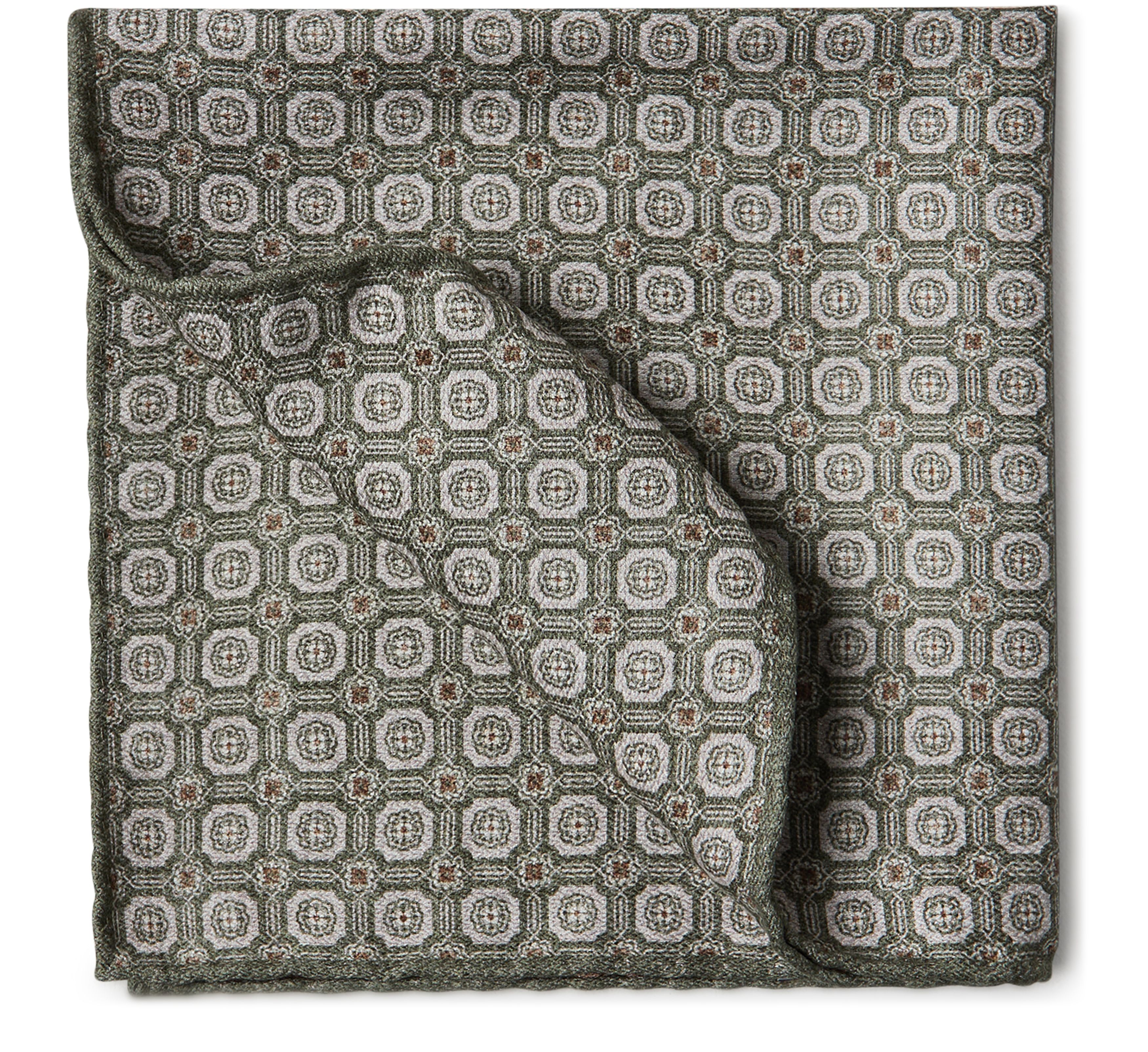 Brunello Cucinelli Pocket square with pattern