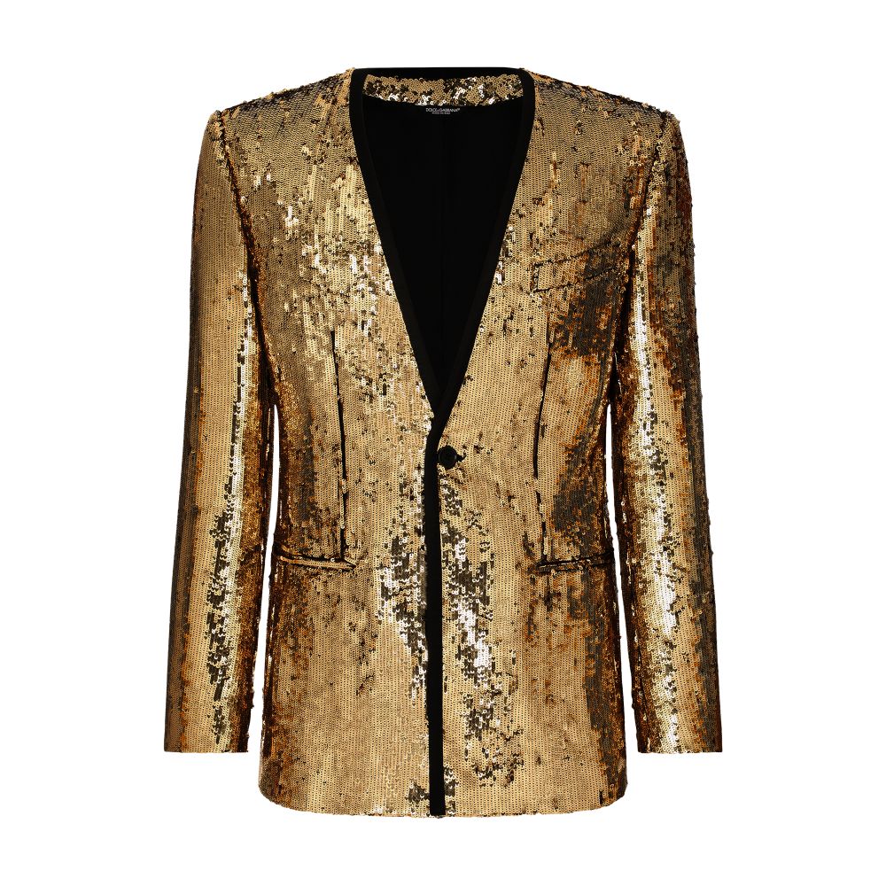 Dolce & Gabbana Sicilia-fit sequined jacket