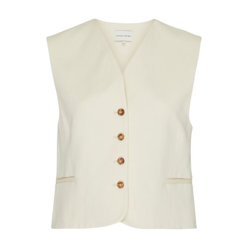 LOULOU STUDIO Iba cotton vest