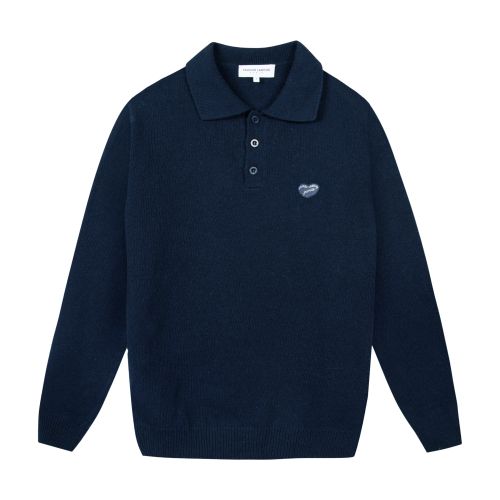 MAISON LABICHE Patch Coeur ML Guillaumin polo shirt