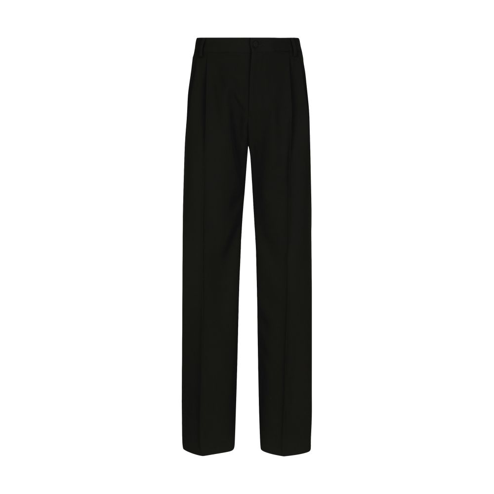 Dolce & Gabbana Tailored wool pants with darts