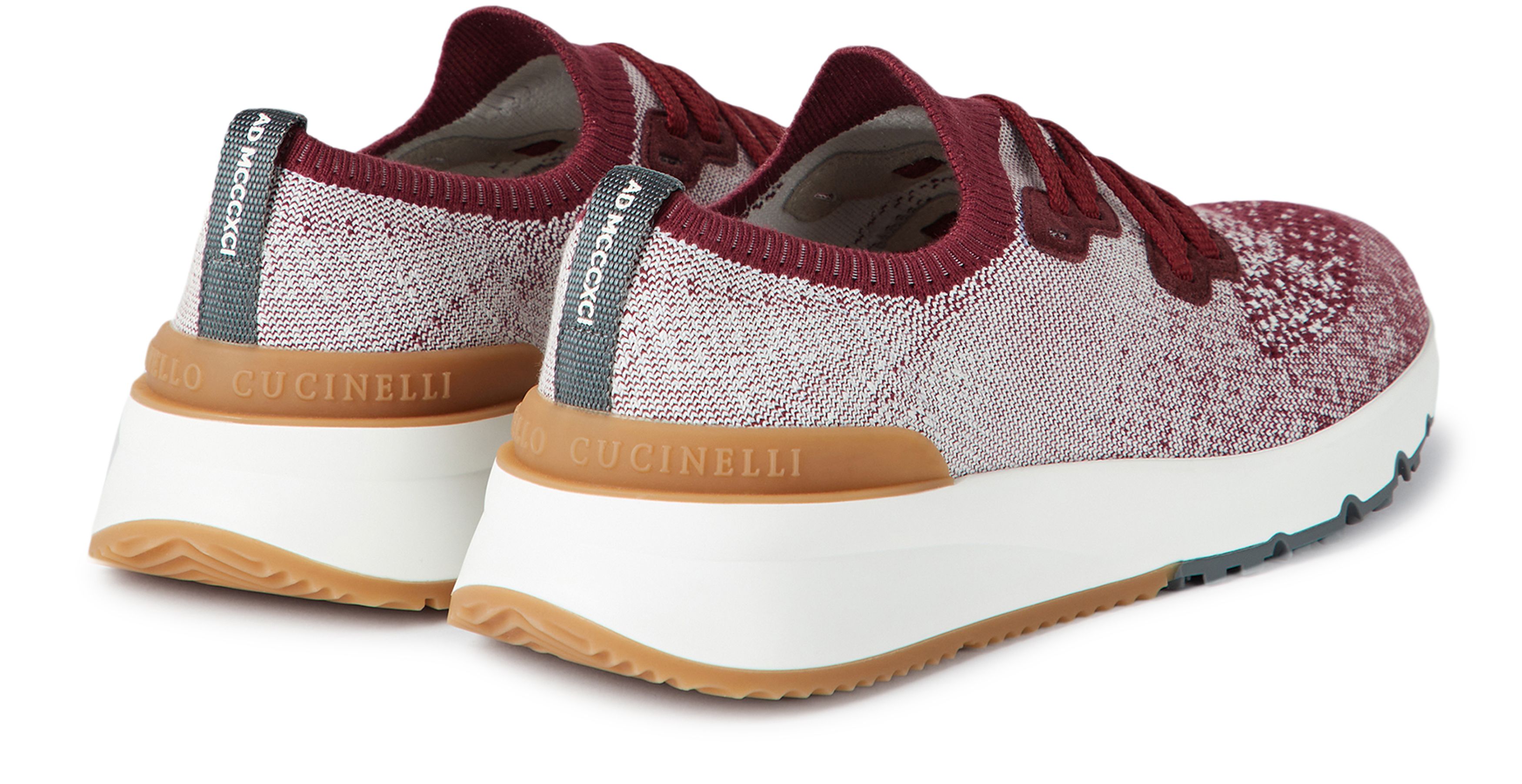 Brunello Cucinelli Knitted running shoes