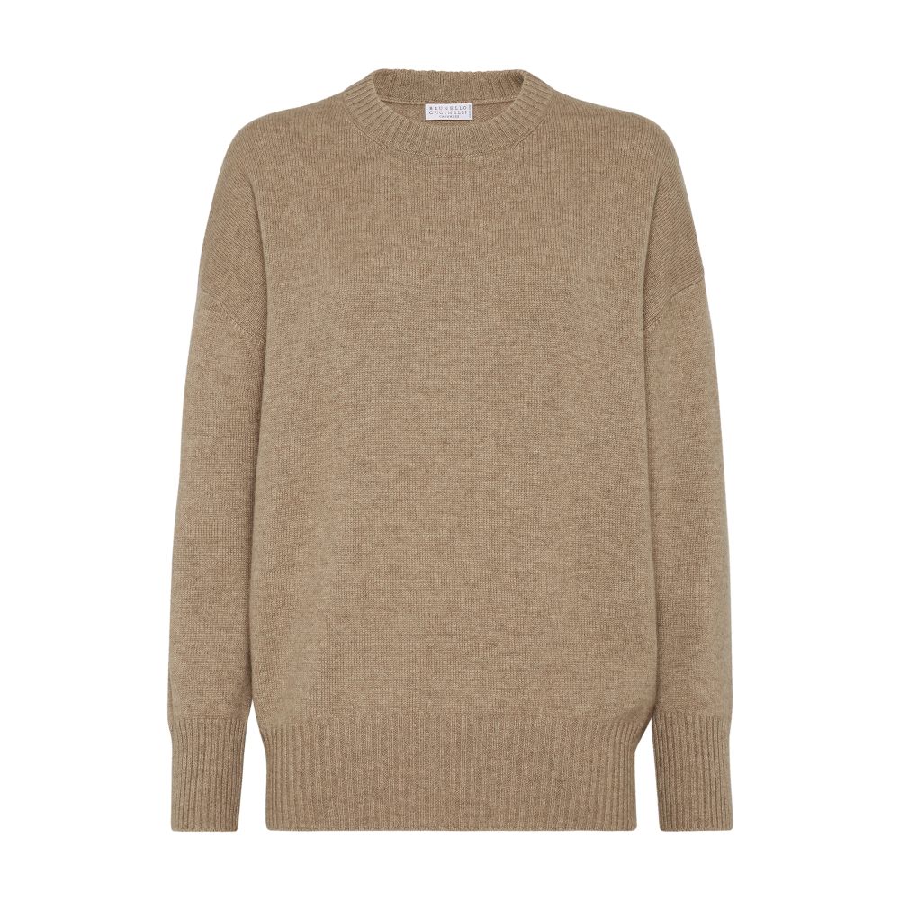 Brunello Cucinelli Cashmere sweater with monili