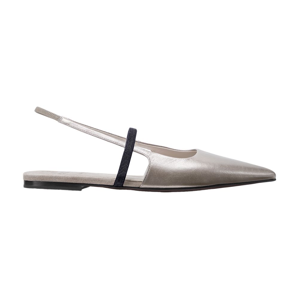 Brunello Cucinelli Flats with Monile