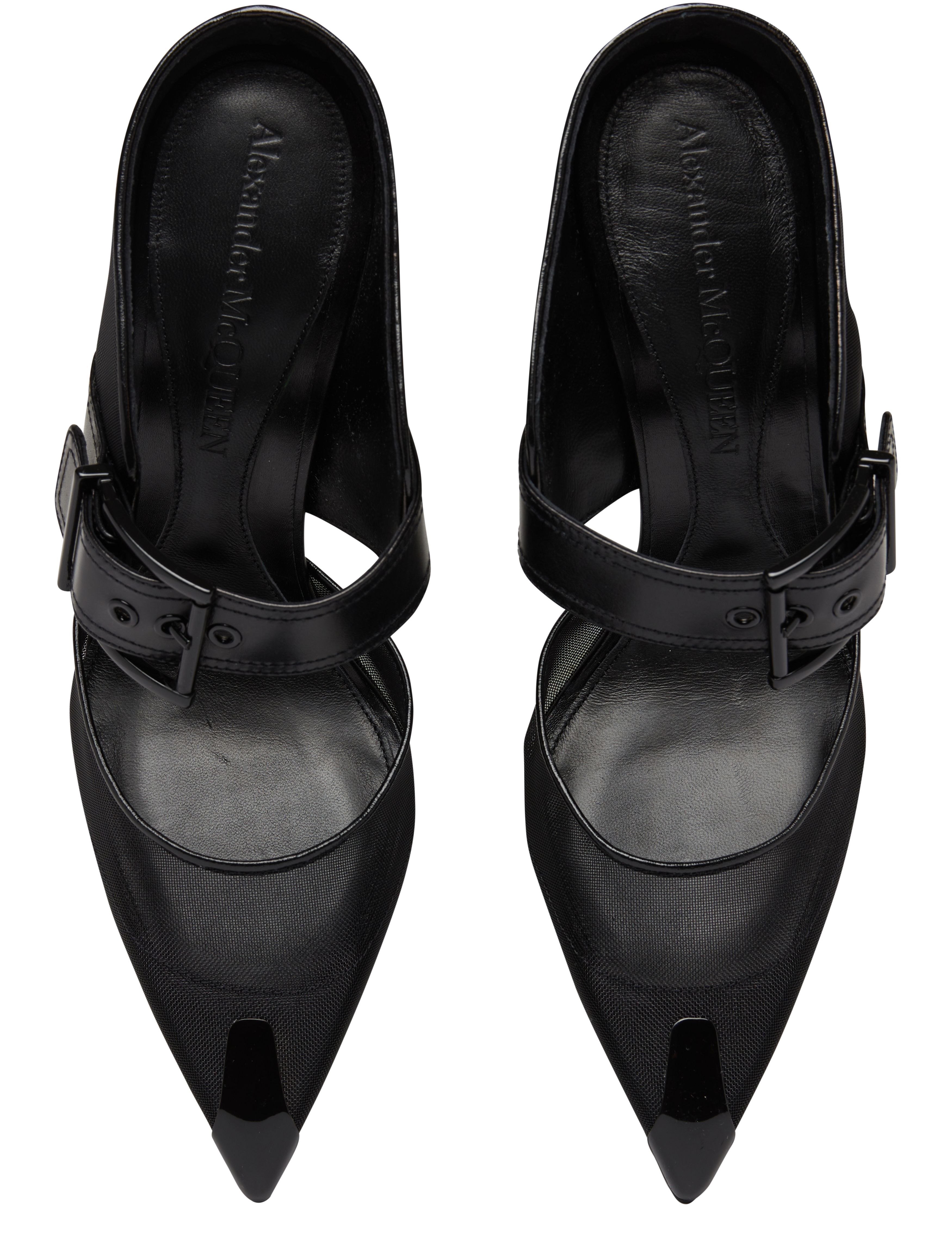 Alexander McQueen Punk heel mules