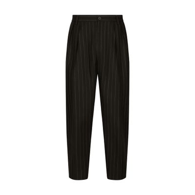 Dolce & Gabbana Pinstripe wool pants