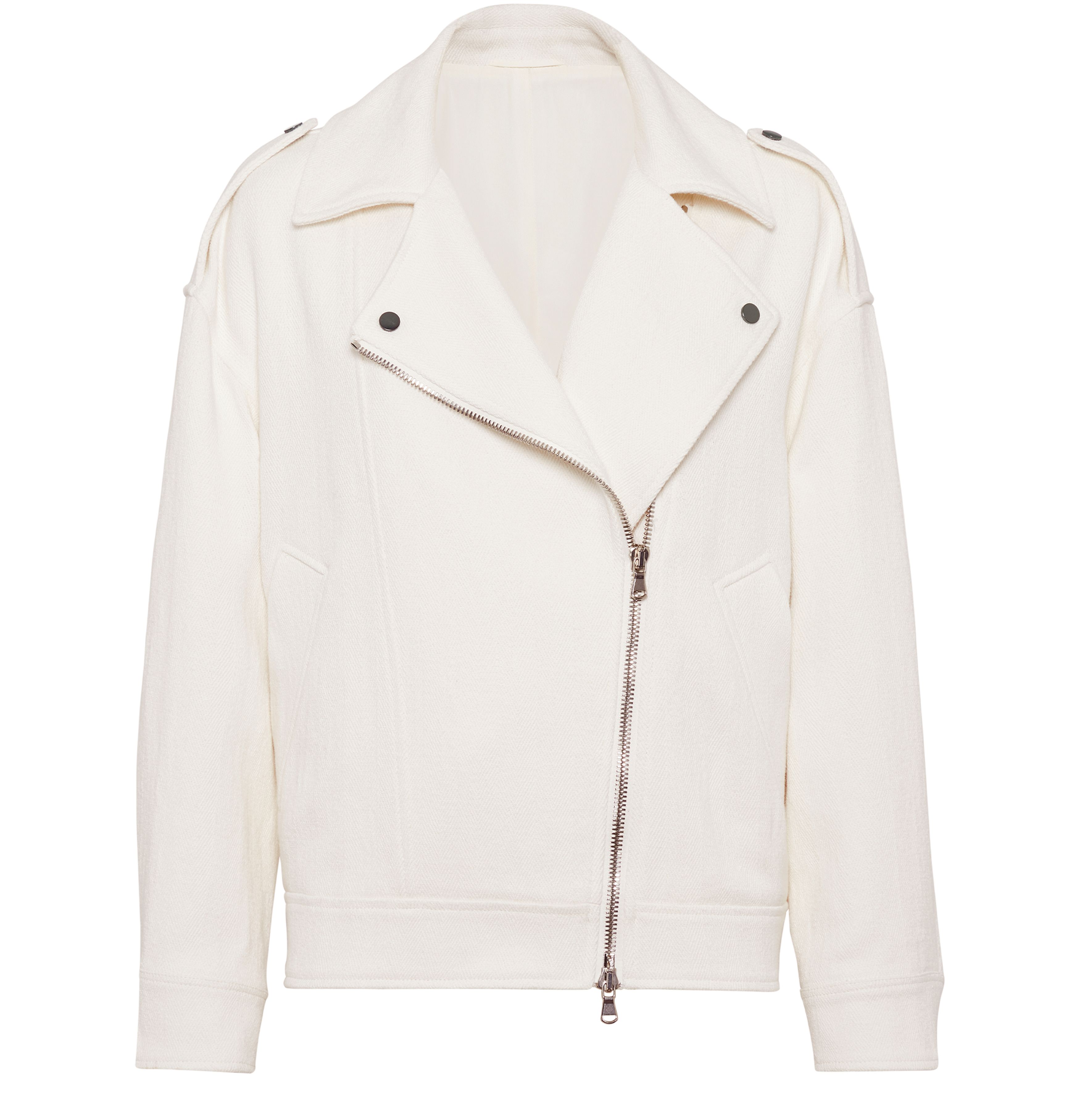 Brunello Cucinelli Biker jacket with monili