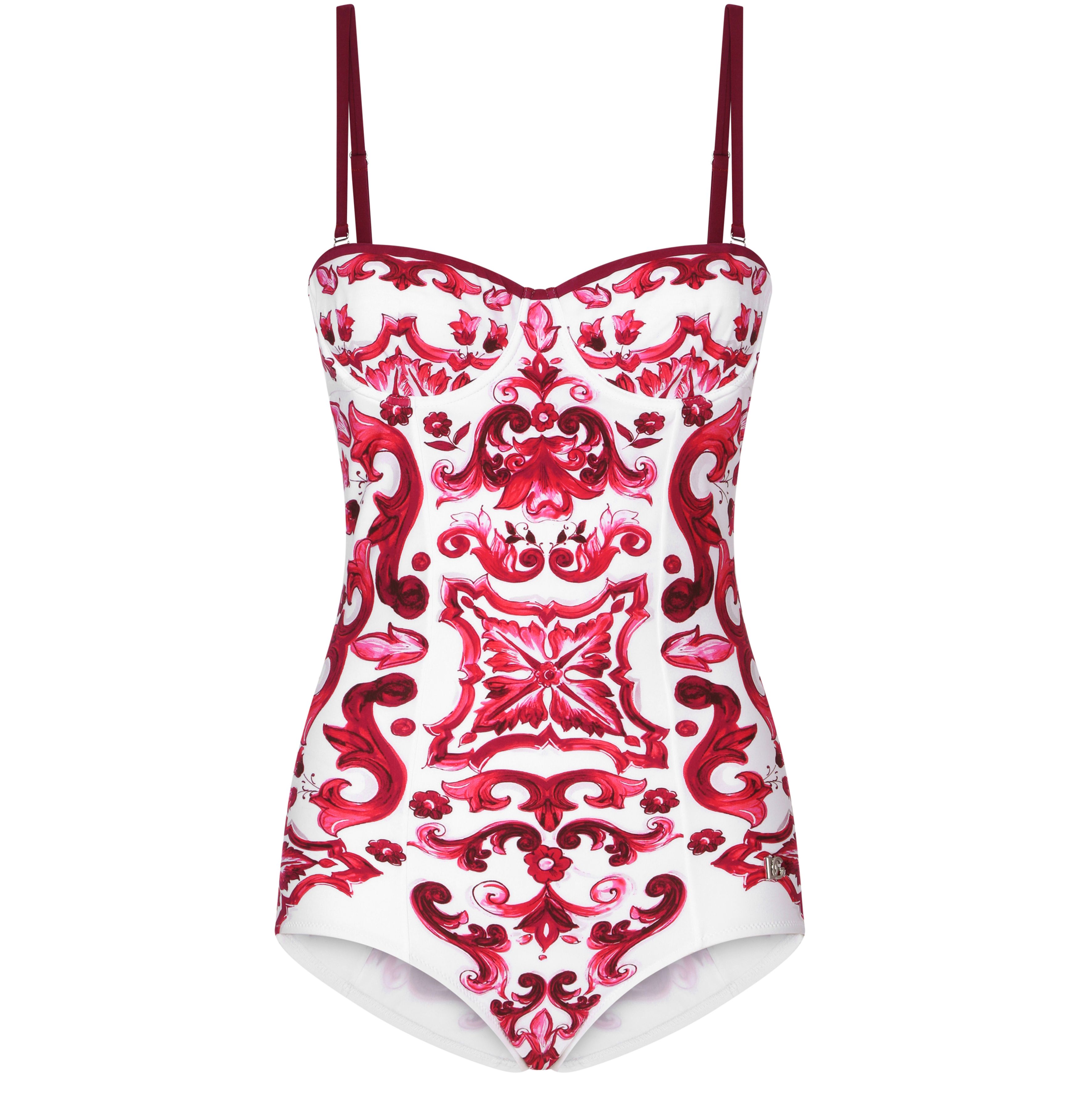 Dolce & Gabbana Majolica one-piece swimsuit