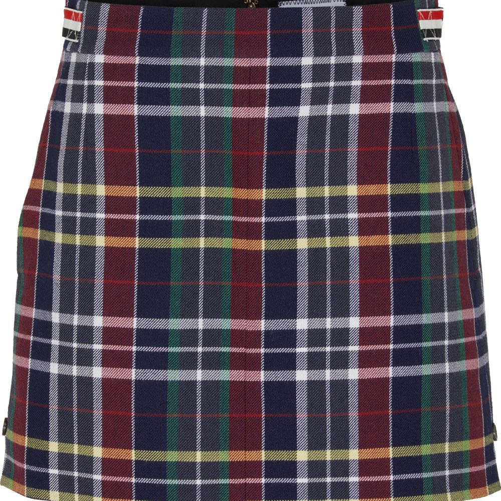 Thom Browne Wool twill mini skirt