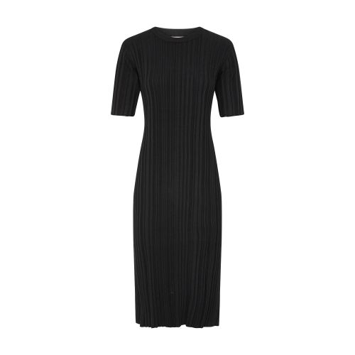 LOULOU STUDIO Elea silk ribbed dress