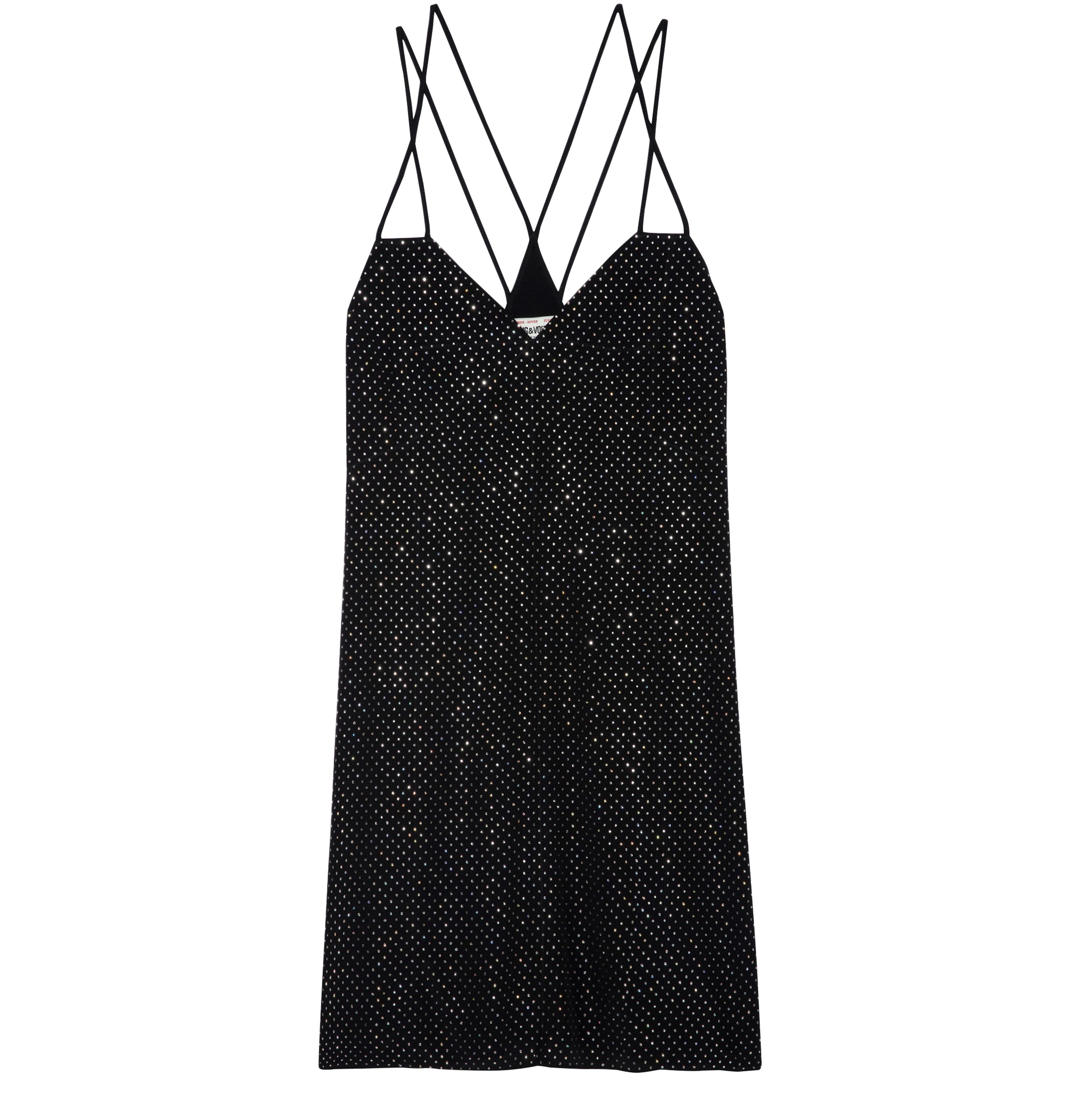 Zadig & Voltaire Rohana Diamanté Silk Dress