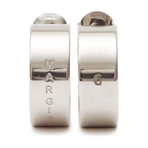 MM6 Maison Margiela Minimal logo earrings