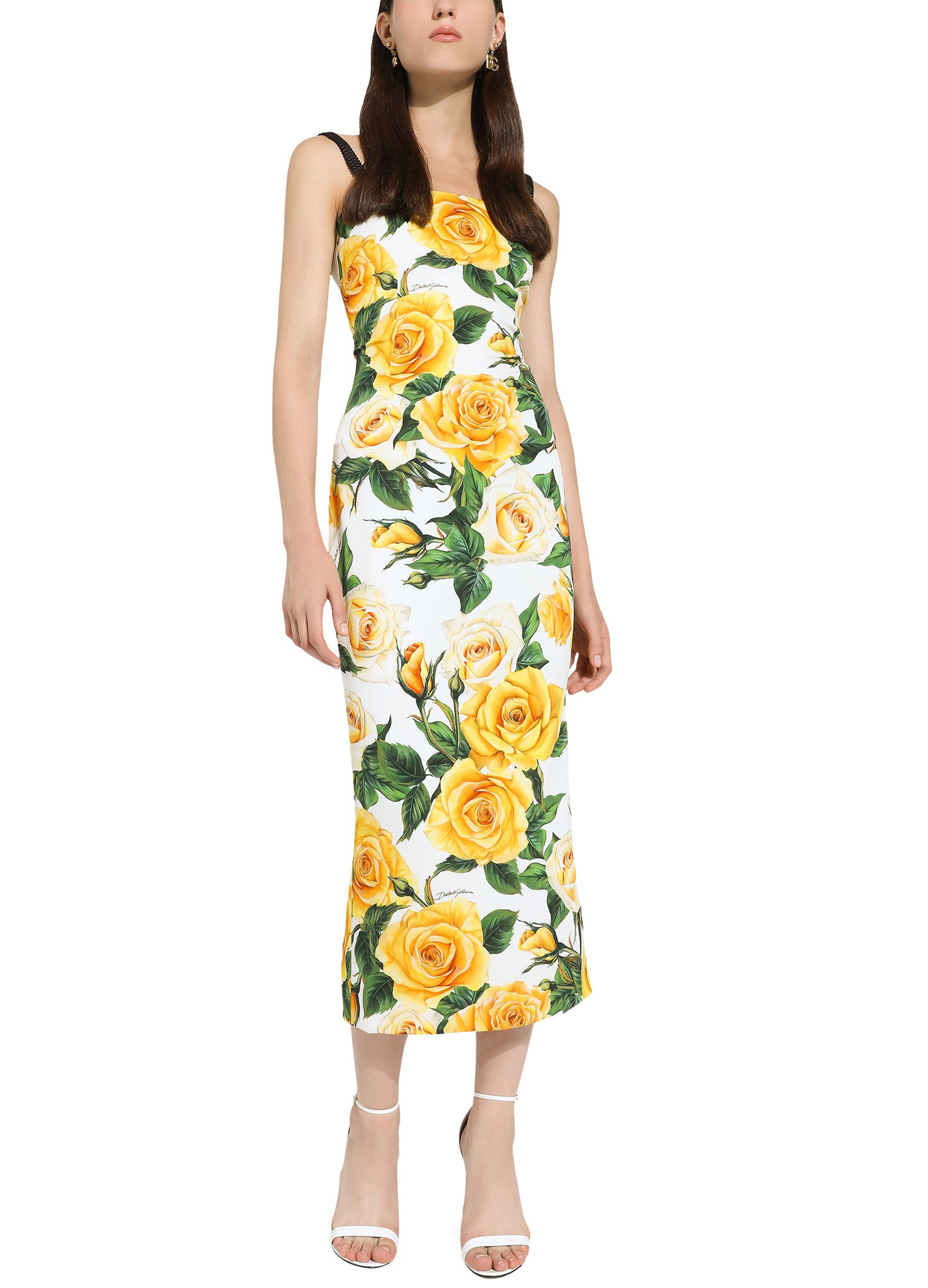 Dolce & Gabbana Draped charmeuse dress