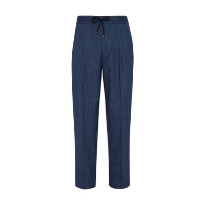 Brunello Cucinelli Leisure fit trousers with double pleats