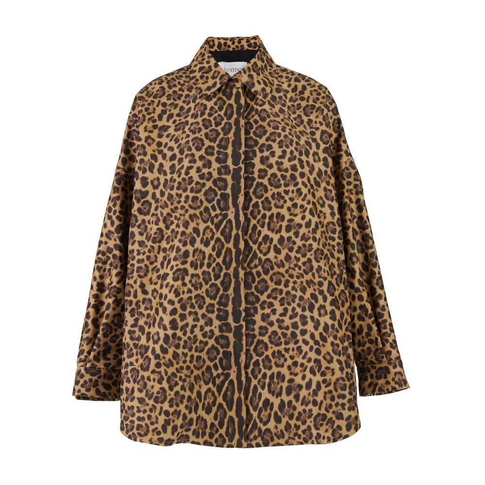 VALENTINO GARAVANI leopard printed jacket