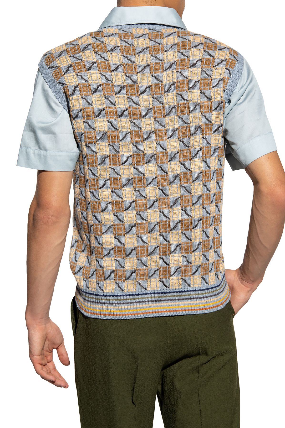 Etro Vest with geometrical pattern