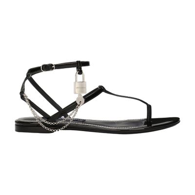 Dolce & Gabbana Patent leather sandals