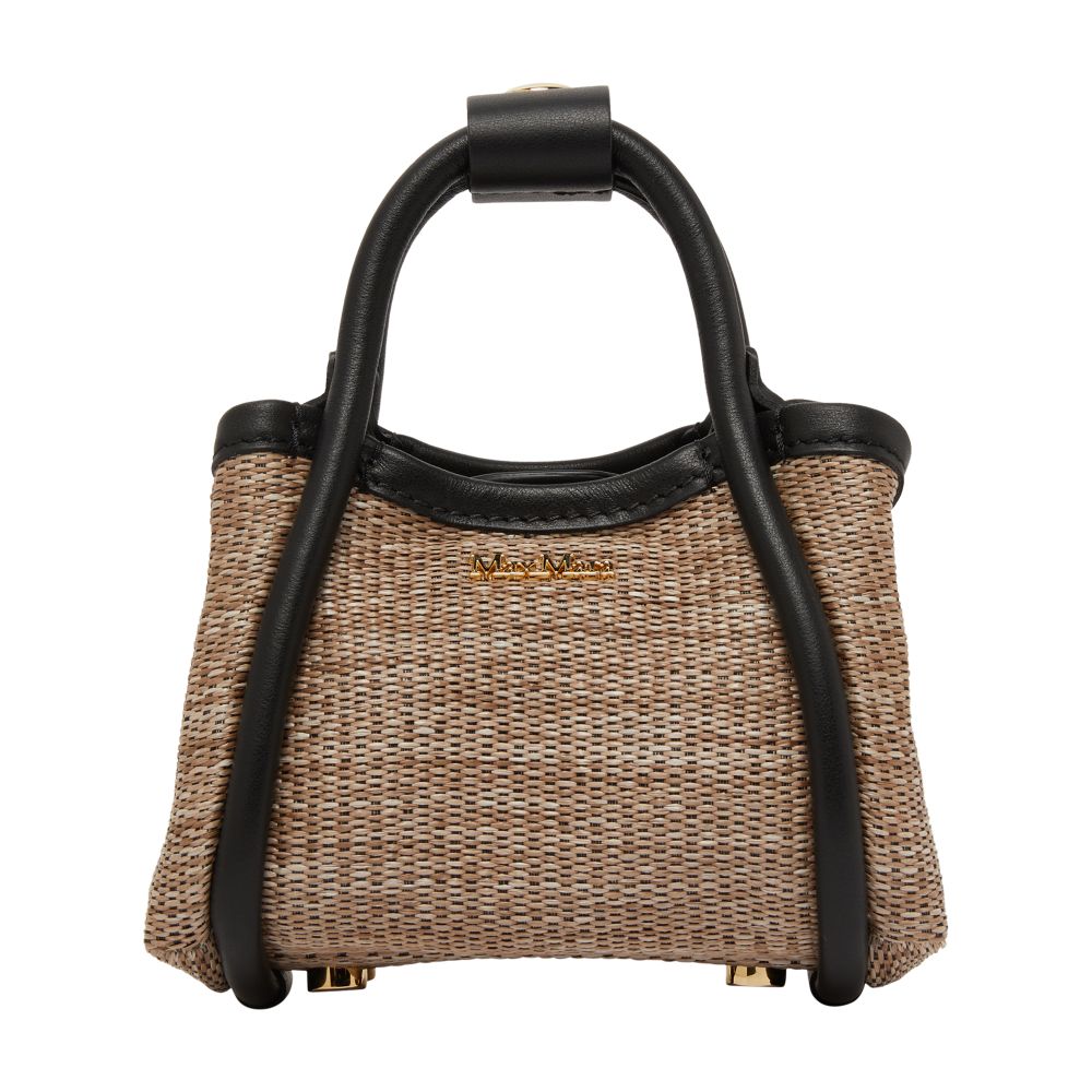 Max Mara Marine XXS straw bag