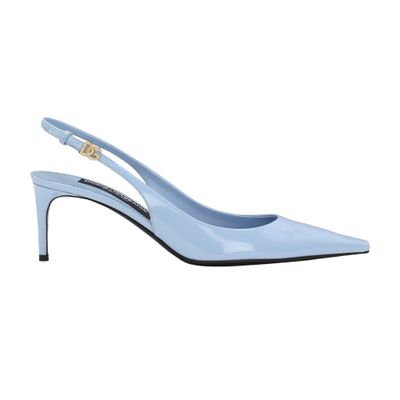 Dolce & Gabbana Polished calfskin slingbacks