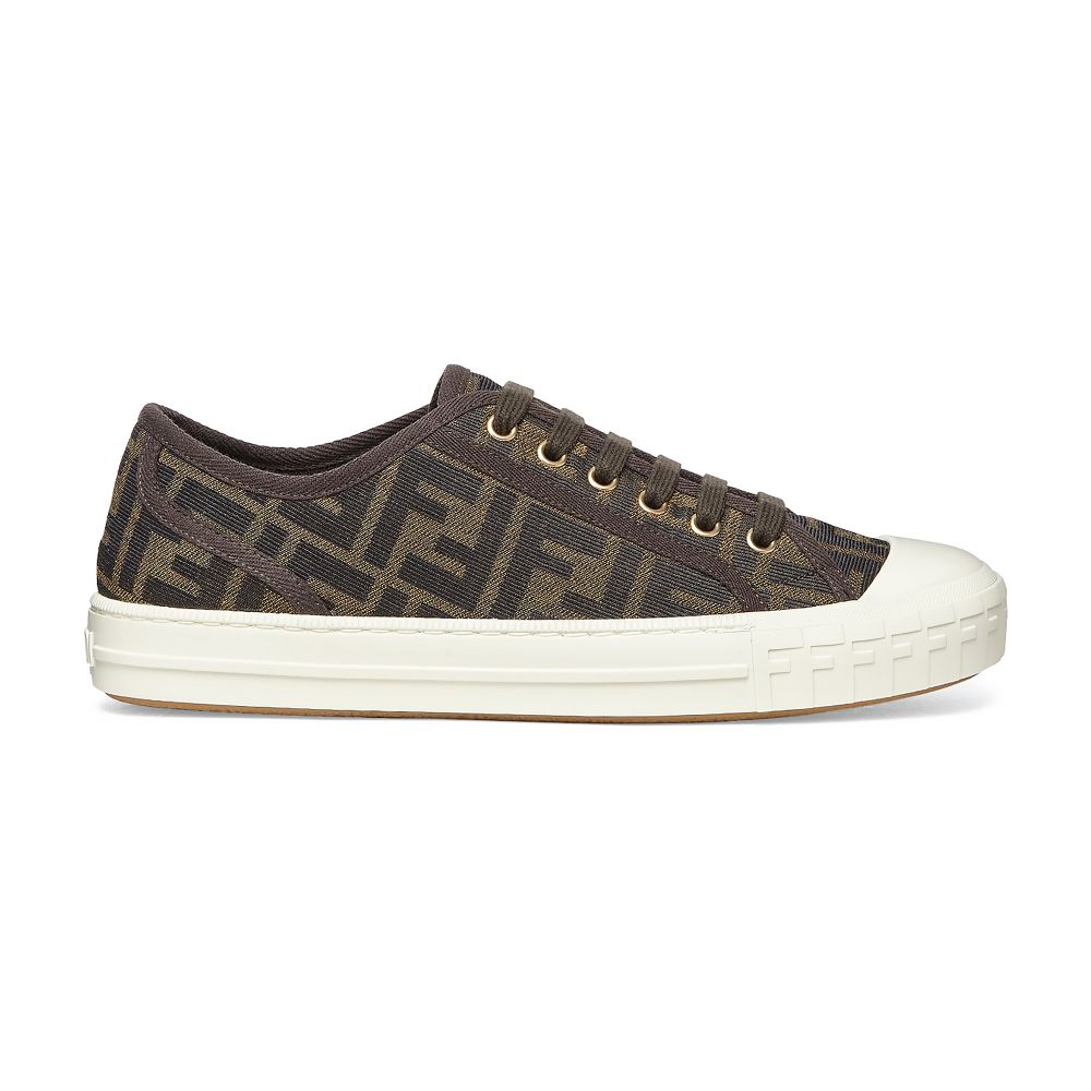 FENDI fabric low-tops