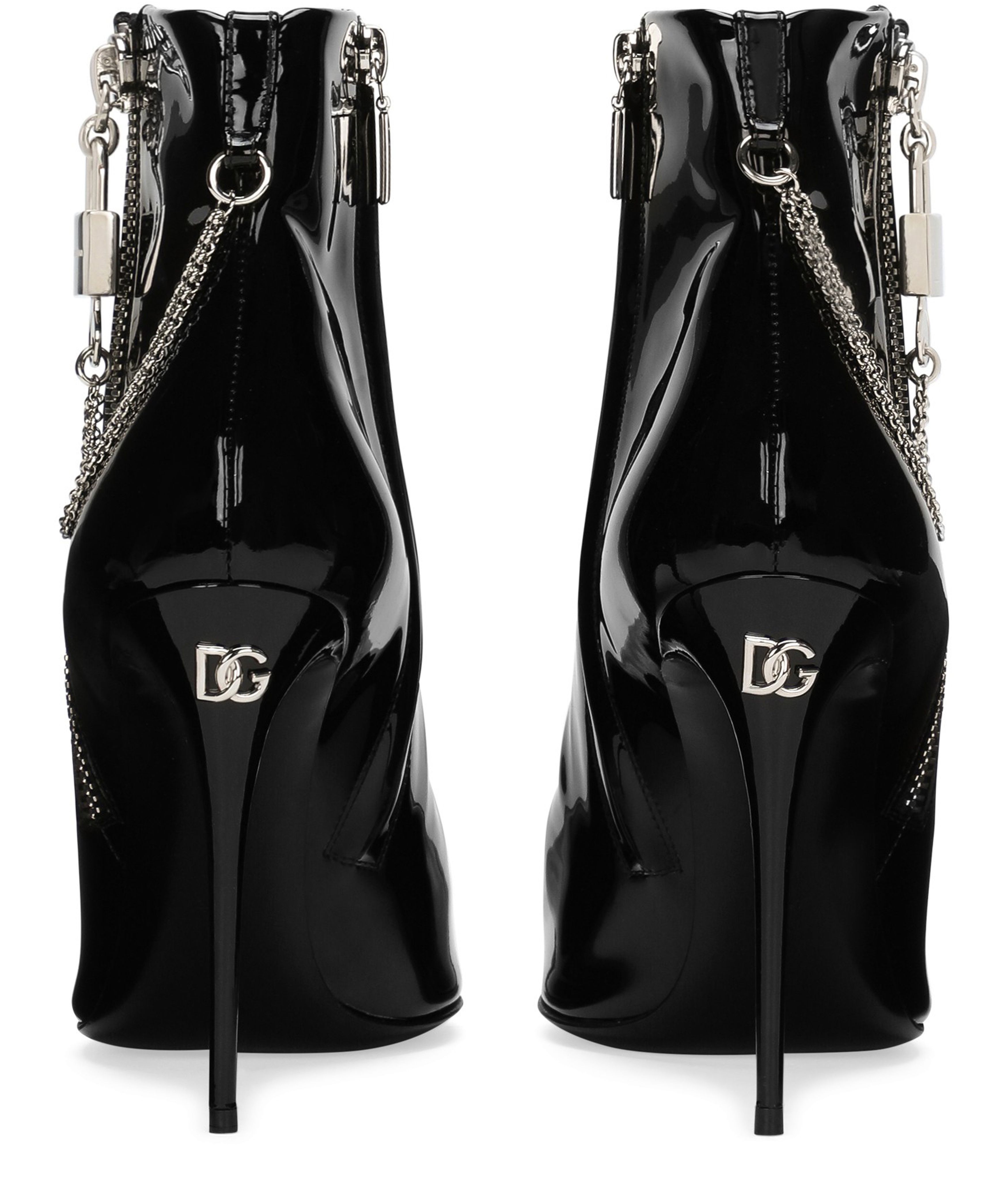 Dolce & Gabbana Patent leather ankle boots