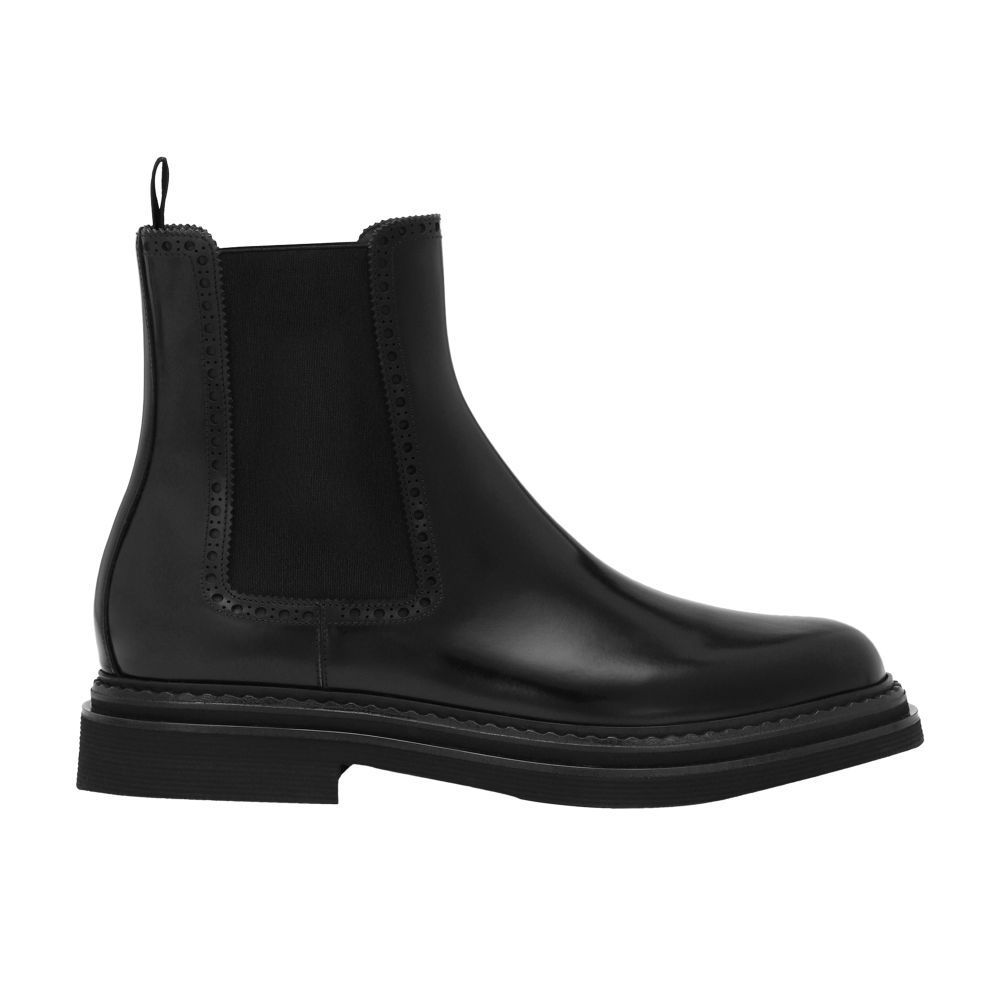 Dolce & Gabbana Brushed calfskin ankle boots