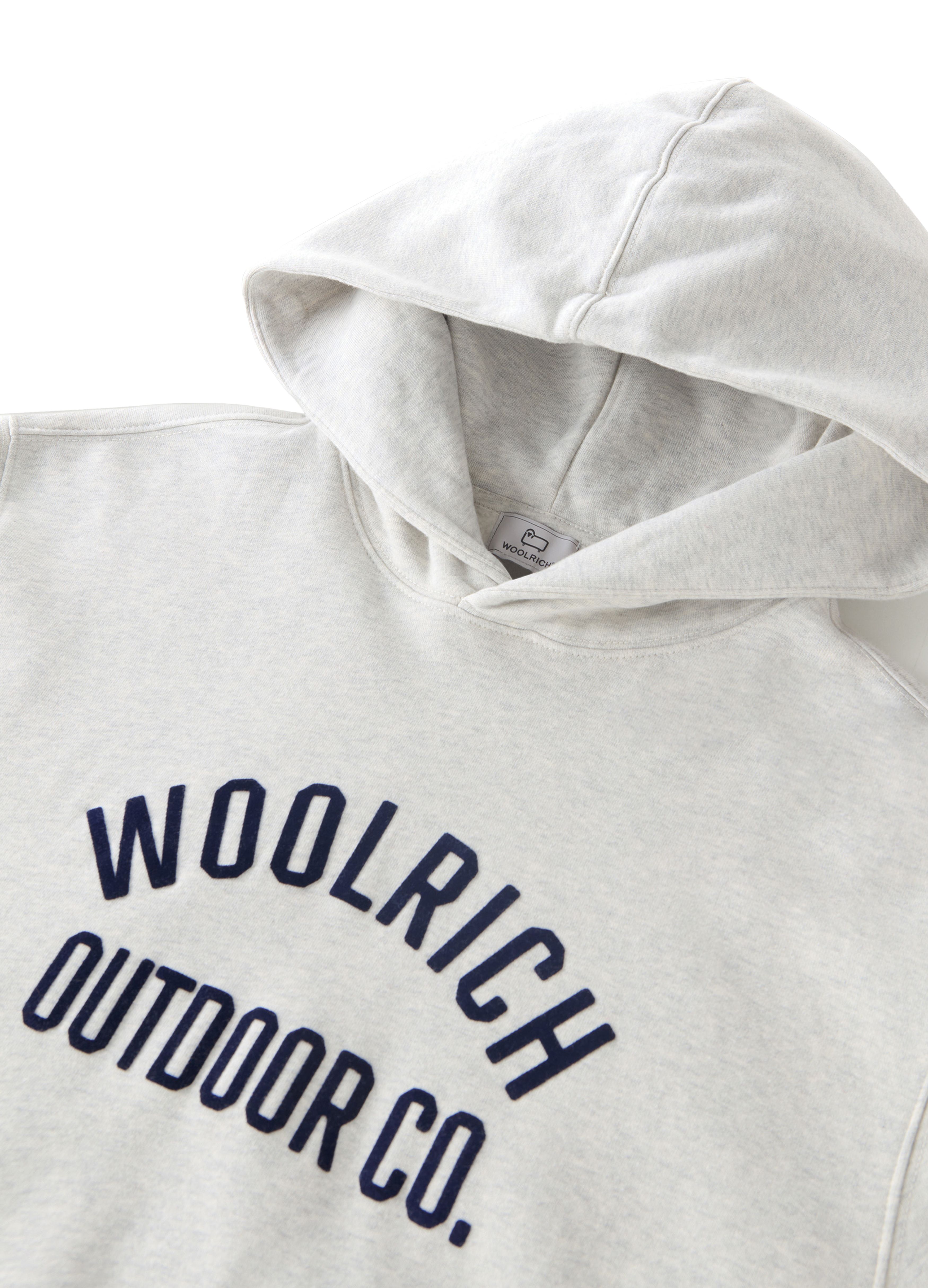 Woolrich Hoodie in Pure Cotton