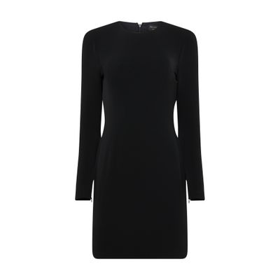 Balenciaga Mini Dress in bi-stretch crepe